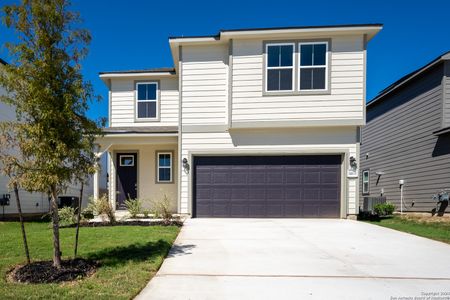 New construction Single-Family house 14711 Prairie Clover, San Antonio, TX 78253 Harmony View- photo 0