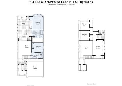 New construction Single-Family house 7342 Lake Arrowhead Lane, Porter, TX 77365 Everleigh Plan- photo