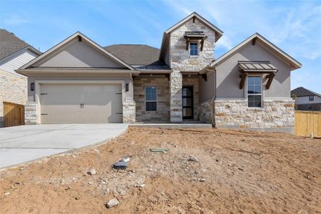 New construction Single-Family house 604 Crescent View Dr, Georgetown, TX 78628 Taylor 4122 Freedom Series- photo 2 2