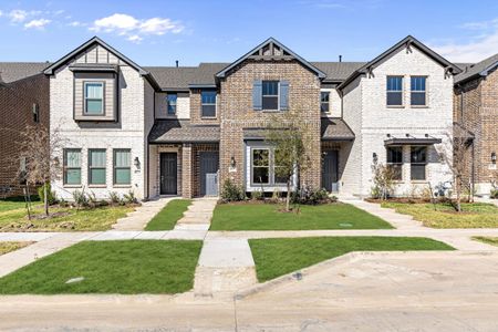 New construction Townhouse house 6415 Baritone Court, Sachse, TX 75048 Columbia Homeplan- photo 0