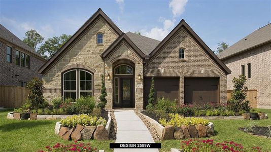 New construction Single-Family house 6020 Sean Paul Lane, Georgetown, TX 78628 Design 2589W- photo