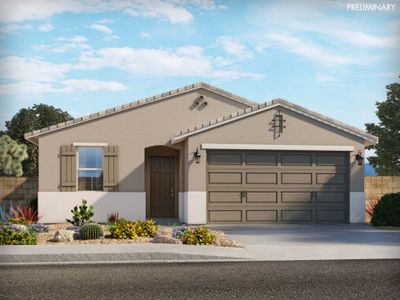 New construction Single-Family house 19010 N Silver Dog Way, Maricopa, AZ 85138 Mason- photo 13 13