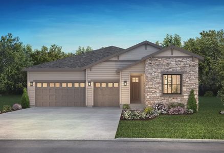 New construction Single-Family house 11463 Autumn Moon Street, Littleton, CO 80125 5087 Stillwater Exterior C - Highline Ranch- photo 0