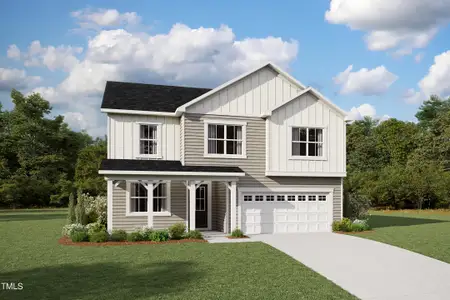 New construction Single-Family house 7417 Prato Court, Wendell, NC 27591 Teton- photo 0