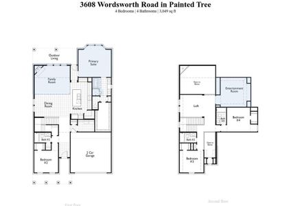 New construction Single-Family house 3608 Wordsworth Road, McKinney, TX 75071 Redford Plan- photo 30 30