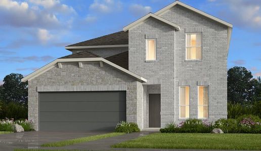 New construction Single-Family house 12308 Purple Prairie Ln, Buda, TX 78610 Jasmine- photo 0 0