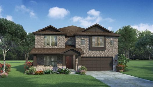 New construction Single-Family house 3826 Cherry Hills Drive, Sherman, TX 75090 Boxwood II T- photo 38 38