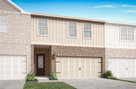 New construction Townhouse house 493 Mb'S Way, Pilot Point, TX 76258 - photo 0 0