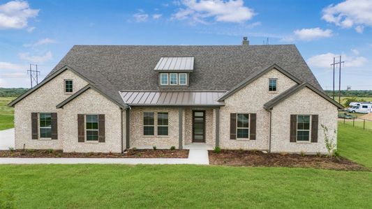 New construction Single-Family house 210 Big Bend Trail, Valley View, TX 76272 Cedar Sage- photo 1 1