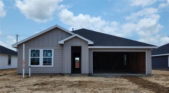 New construction Single-Family house 1010 Great Barracuda Lane, Alvin, TX 77511 JUSTIN- photo 0