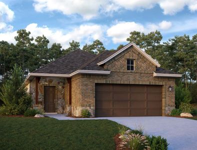 New construction Single-Family house 12879 Lime Stone Lane, Conroe, TX 77303 Bonham Homeplan- photo 0