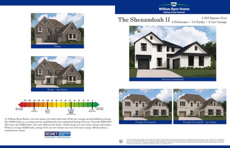 New construction Single-Family house 16828 Massawana Drive, Fort Worth, TX 76247 The Shenandoah II- photo 1 1
