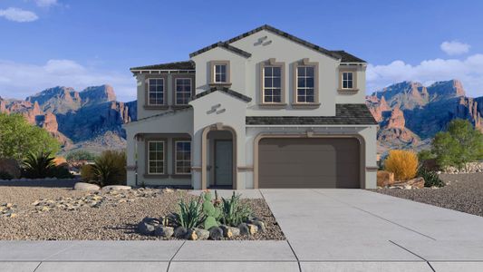 New construction Single-Family house 6044 E Ringtail Wy, Phoenix, AZ 85054 Phoenician- photo 0