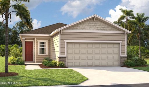 New construction Single-Family house 894 Cedar Slough Drive, Jacksonville, FL 32220 Balsam- photo 0