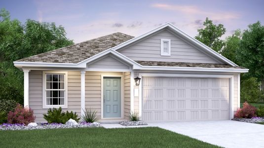 New construction Single-Family house Malvern, 32118 Lemon Mint, Bulverde, TX 78163 - photo