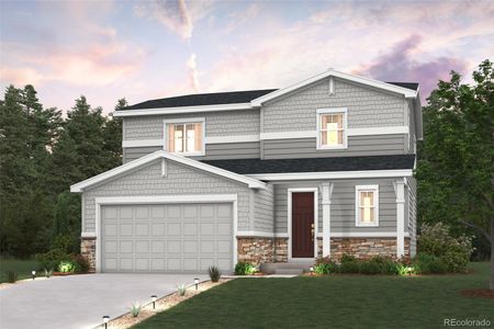 New construction Single-Family house 4276 Canyata Drive, Elizabeth, CO 80107 Denver- photo 0