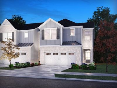 New construction Townhouse house 4257 Tin Hare Lane, Mableton, GA 30126 Bakersfield End Unit- photo 0
