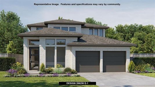 New construction Single-Family house 416 Langhorne Bnd, Liberty Hill, TX 78642 Design 2662W- photo 0 0