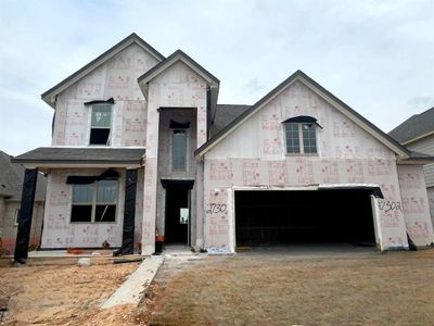 New construction Single-Family house 27302 Blue Sand Drive, Katy, TX 77493 Aubrey Homeplan- photo 1 1