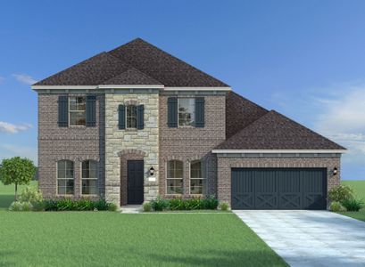 New construction Single-Family house Chelsea II, 1713 Estivella Drive, Little Elm, TX 75068 - photo