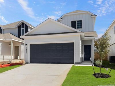 New construction Single-Family house 4426 Tourmaline Way, San Antonio, TX 78245 The Queensland- photo 0 0