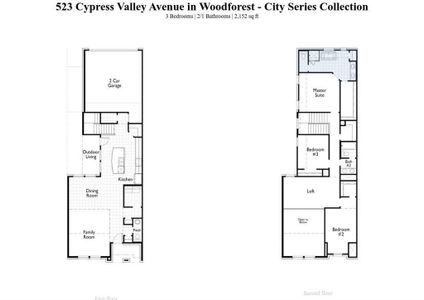 New construction Condo/Apt house 523 Cypress Valley Avenue, Montgomery, TX 77316 Chatham Plan- photo