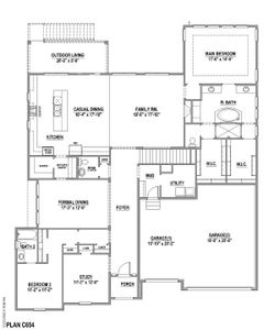 New construction Single-Family house 1004 Monterra Lane, Timnath, CO 80547 Plan C654- photo 1 1