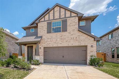 New construction Single-Family house 27035 Bel Air Point Lane, Katy, TX 77493 Holbrook T- photo 1 1