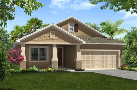 New construction Single-Family house 4931 Emerald Acres Way, Zephyrhills, FL 33541 Sweetwater- photo 1