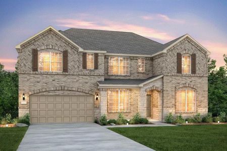 New construction Single-Family house 212 Olinda Way, Liberty Hill, TX 78642 Mansfield- photo 0