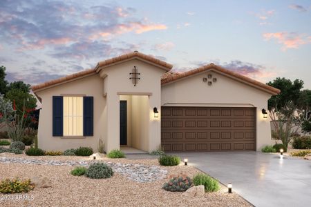 New construction Single-Family house 22340 N Lynn Street, Maricopa, AZ 85138 Acacia- photo 0