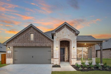 New construction Single-Family house Concept 2065, 100 Magnolia Drive, Azle, TX 76020 - photo