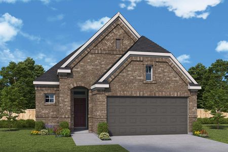 New construction Single-Family house The Woodlee, 16515 Verbena Glen Drive, Hockley, TX 77447 - photo