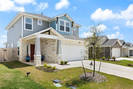 New construction Single-Family house 117 Tall Grass Dr, Georgetown, TX 78628 1782- photo 1 1