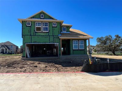 New construction Single-Family house 961 Oak Chase Way Way, Unit 5, Leander, TX 78641 Leilana- photo 0