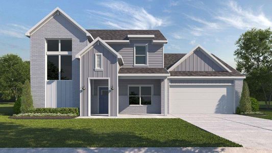 New construction Single-Family house 3129 Wickfield Pass Lane, League City, TX 77573 Lancaster- photo 0 0