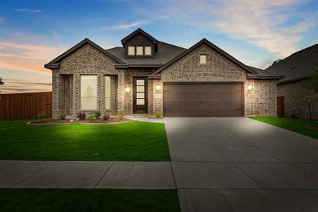 New construction Single-Family house 3217 Irises Lane, Glenn Heights, TX 75154 Cypress II- photo 2 2