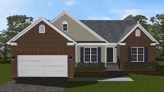 New construction Single-Family house The Bainbridge, 20 Shore Pine Drive, Youngsville, NC 27596 - photo