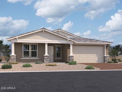 New construction Single-Family house 5535 W Thurman Drive, Laveen, AZ 85339 Topaz Homeplan- photo 0 0