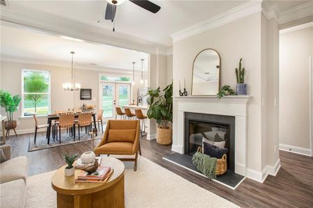 New construction Townhouse house 136 Prominence Alley Sw, Unit Lot #4, Marietta, GA 30008 - photo 6 6