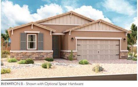 New construction Single-Family house 40535 W Wade Drive, Maricopa, AZ 85138 Slate- photo 0