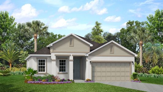 New construction Single-Family house 339 Bottle Brush Drive, Haines City, FL 33844 - photo 0