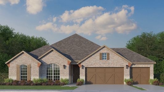 New construction Single-Family house Plan 1685, 121 Shoreview Drive, Rhome, TX 76078 - photo