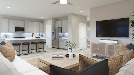 Great Room & Kitchen | King | Wildera – Valley Series | New Homes in San Tan Valley, AZ | Landsea Homes