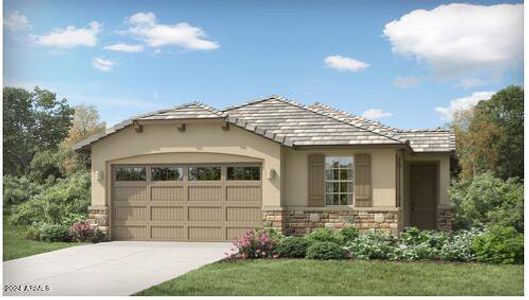 New construction Single-Family house 2983 E Hayfield Way, San Tan Valley, AZ 85140 Barbaro Plan 3570- photo 0