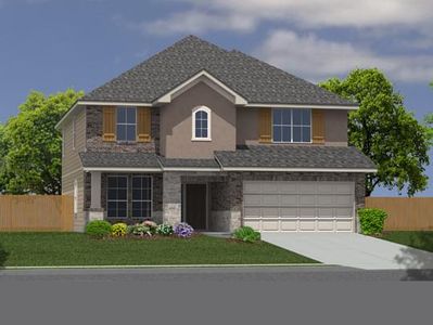 New construction Single-Family house 237 Stag Way, Cibolo, TX 78108 - photo 2 2