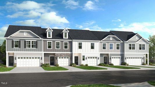 New construction Townhouse house 244 Sweetbay Tree Drive, Unit 103, Wendell, NC 27591 Magnolia- photo 0