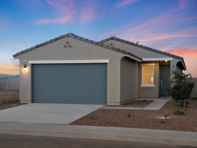 New construction Single-Family house 3074 E Hayden Rose Avenue, San Tan Valley, AZ 85143 Ezra Select- photo 0