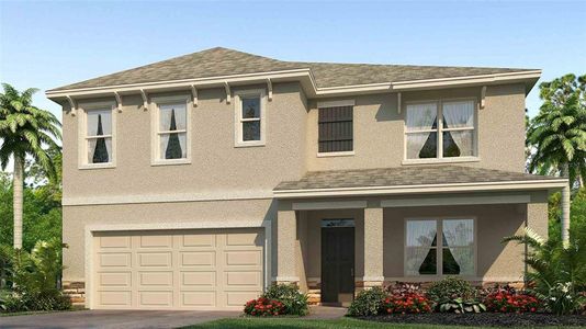 New construction Single-Family house 10911 Quail Grove Way, San Antonio, FL 33576 - photo 0