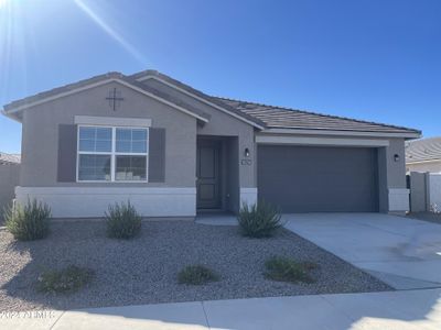 New construction Single-Family house 18256 N Del Mar Avenue, Maricopa, AZ 85138 Blackstone- photo 0